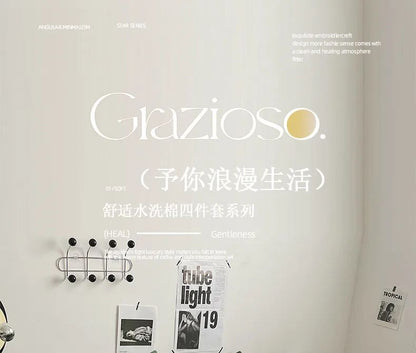 Bedding Comforter sets Duvet Cover bedsheets set with pillowcase Bedding Linens Set for Queen/King Bed edredones de cama