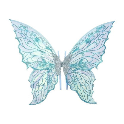 1PC Adults Fairy Wings Girls Sparkling Angel Wings Butterfly Costume Wings Halloween Costume Dress up Party Favor Christmas Gift