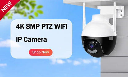 8MP 4K IP Camera Face Detection H.265 Two Way Audio Color Nightvision Outdoor 5MP HD POE Security CCTV Home Surveillance Camera