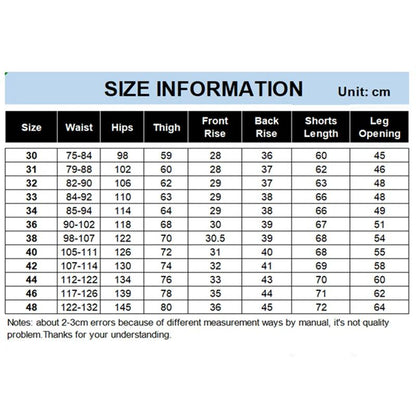 Summer Shorts Calf Length Trousers Plus Size 48 42 Men Denim Elastic Stretched Thin Jean Oversized Classic Straight Streetwear