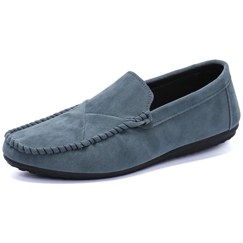 Fashion Suede Men Casual Shoes Male Lazy Shoes Breathable Comfort Slip-on Mens Driving Shoes Luxury Brand Loafers Moccasins