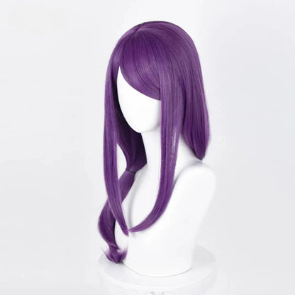 Anime Cosplay Kamishiro Rize Cosplay Wig 70cm Purple Rize Kamishiro Wigs Heat Resistant Synthetic Hair Wigs Halloween Party