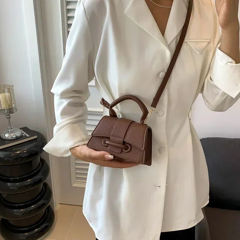 2024 New Fashion Women's Versatile Trendy Casual Mini Crossbody Bag  Niche Trendy Shoulder Bag