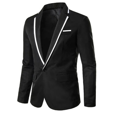 Man Party Dresses Leather Dress Coats Suits Blazer Clothing Men's Solid Color Suit Coat Mens Blazers