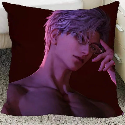 Game Love and Deepspace Sylus Pillow and Pillowcase Double Sided Pattern Throw Pillows 40x40cm