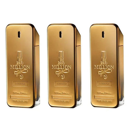 Perfume Men's Woody Perfume Golden Million Gold Brick Extrait - Men's Long-Lasting 100ml  Perfume Pray Fragrance Cologne