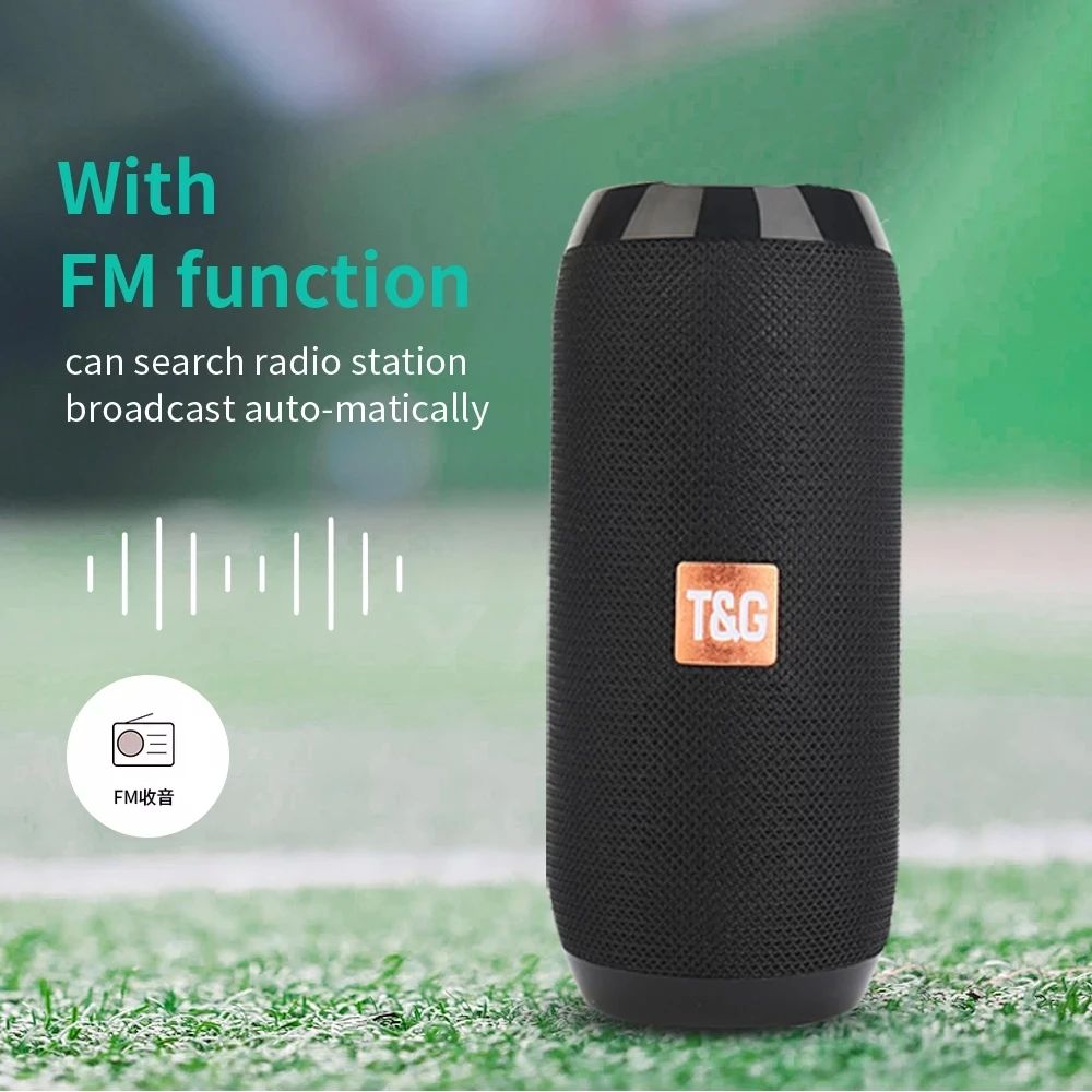 Portable Wireless Bluetooth Speaker Blutooth Music Sound Box For Caixa De Som Blootooth Subwoofer Radio FM Handfree Bass System