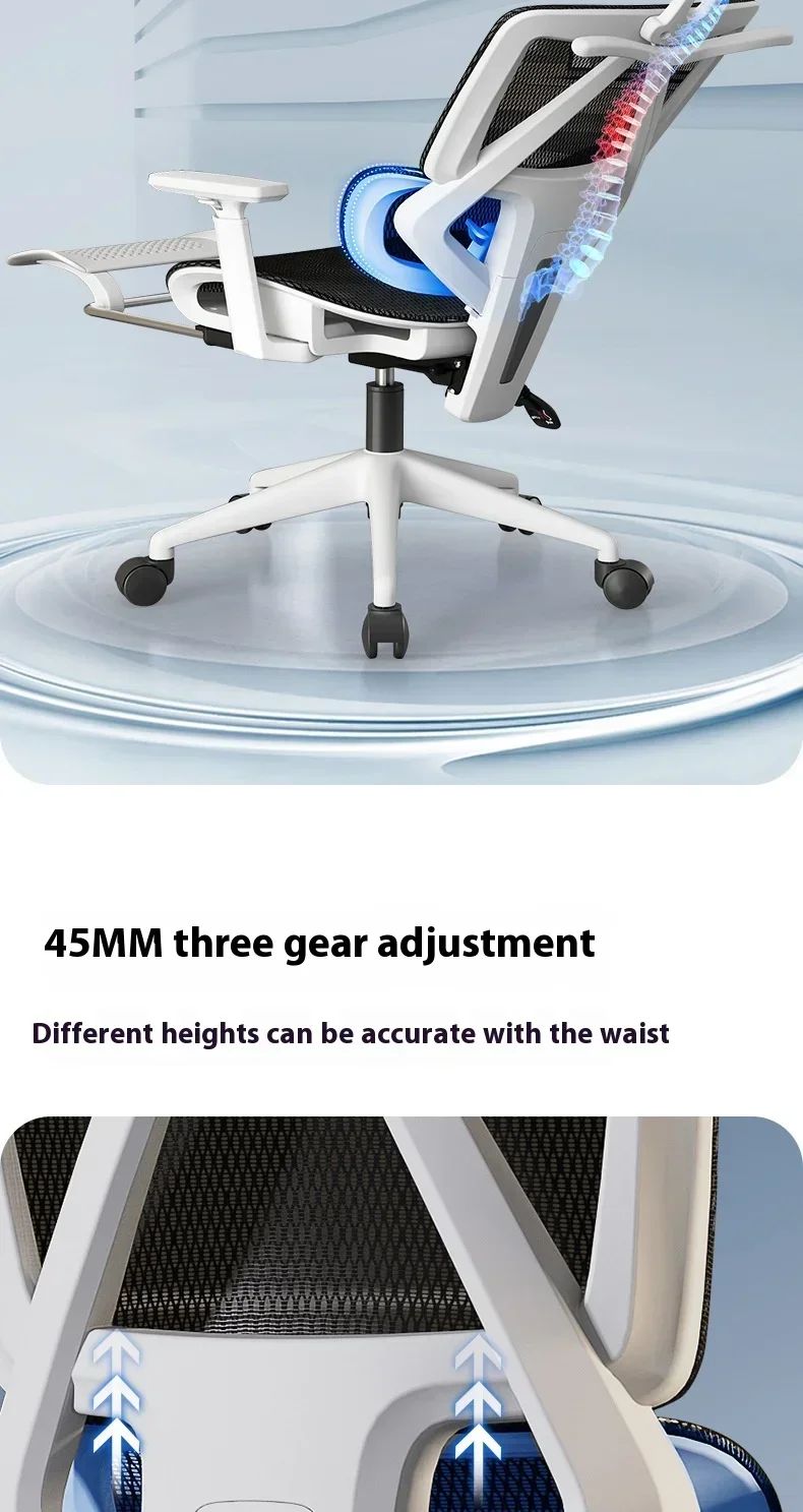 Comfortable Ergonomic Study Chairs Home Office Chair Adjustable Sedentary Not Tired Bureaustoel Household and Office Supplies