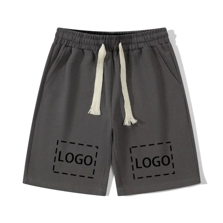 Men's Loose Shorts Custom Logo Y2K Streetwear Casual Beach Shorts For Men Hip Hop Fashion Summer Shorts