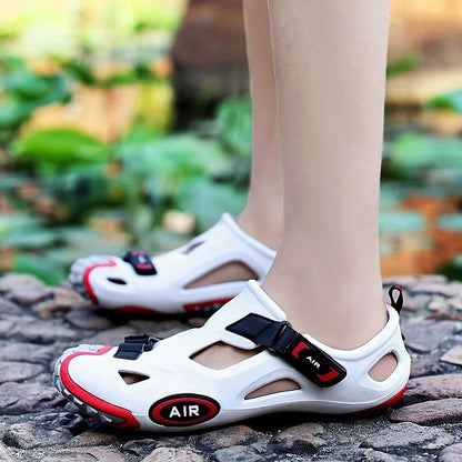 Unique 2022 Summer Couple's Beach Sandals Outdoor River Swimming Plus Size Men's Sandals Dialed Design Casual Comfort