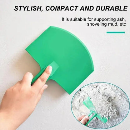 1-3 peças de pás de balde curvas, espátula, raspador, massa de calafetar, tinta, drywall, ferramentas de construção de emplastro e reparo de decalques