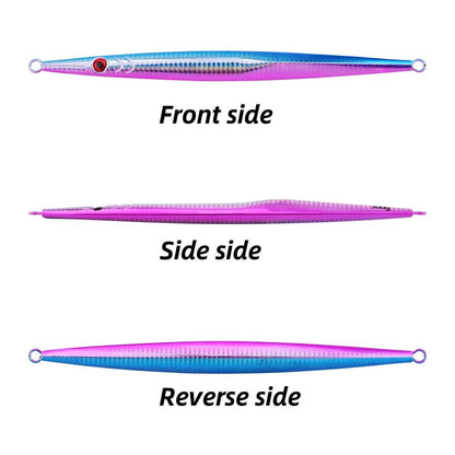 1PC NOVA Isca de Pesca Oceânica JIG de Afundamento Rápido 60g-300g Colher de JIGGING de Metal para Pesca em Alto Mar Isca Artificial Isca Pesada Atum