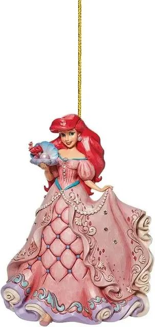 Decoração de Árvore de Natal, Arranjo de Festa de Fim de Ano, Artesanato Infantil de Natal, Brinquedo Infantil de Venda Quente Boneca Princesa Disney Pingente Ornamento Presente