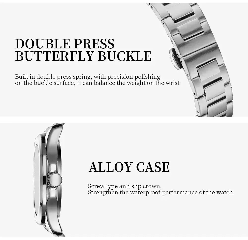 NIBOSI Men‘s Watches Top Brand Luxury Sport Quartz Watch for Men WaterProof Auto Date Luminous Watches Man Reloj Hombre