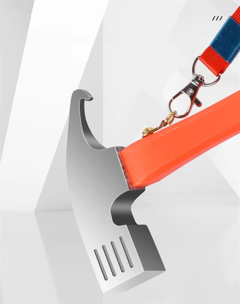 Martelo de Tenda em Aço Carbono, Martelo de Tenda de Acampamento, Martelo de Tenda em Aço Carbono, Extrator de Pregos Doméstico em Aço Carbono, Extrator de Pregos em Aço Carbono