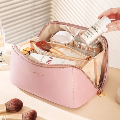 Makeup Organizer Female Toiletry Kit Bag Make Up Case Storage Bags Pouch Luxury Lady Box Portable Zip Cosmetic Bag for Travel