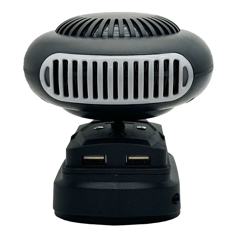 Portable Li-ion Battery Power Air Heater Blower Fan Heater Hot&Cold Wind Dual Mode for Makita for Bosch for DeWalt for Milwaukee