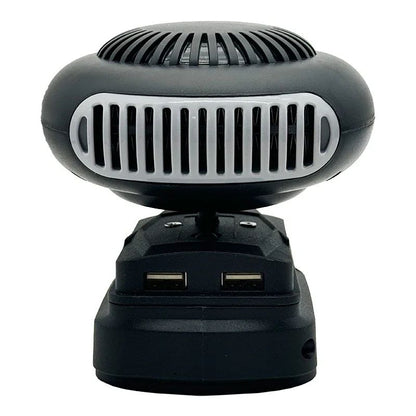 Portable Li-ion Battery Power Air Heater Blower Fan Heater Hot&Cold Wind Dual Mode for Makita for Bosch for DeWalt for Milwaukee