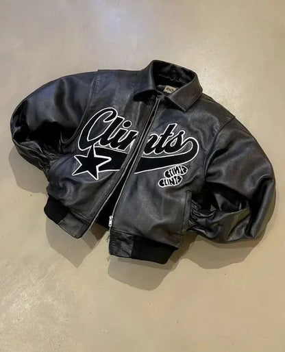 Streetwear Washed Denim Jacket Y2K Clothes Mens Womens Hip Hop Letter Graphic Patch Embroidery Blue Oversized Jacket Casual Coat