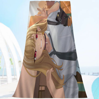 My Dress Up Darling Cartoon Beach Towel Cute Kawaii Room Decor Bath Girls Children Hand Towels For Bathroom Shower