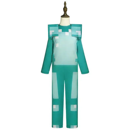 Game My World Role Play Holiday Party Pixel Costume Toy Mc Boys Girls Set Diamond  Christmas Gift Stage Costume