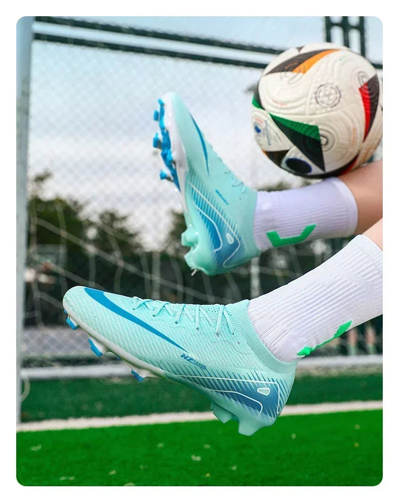 Professional Men Football Boots Adult High Quality Soccer Shoes Society Indoor Cleats Ultralight Studded Women Football Shoes