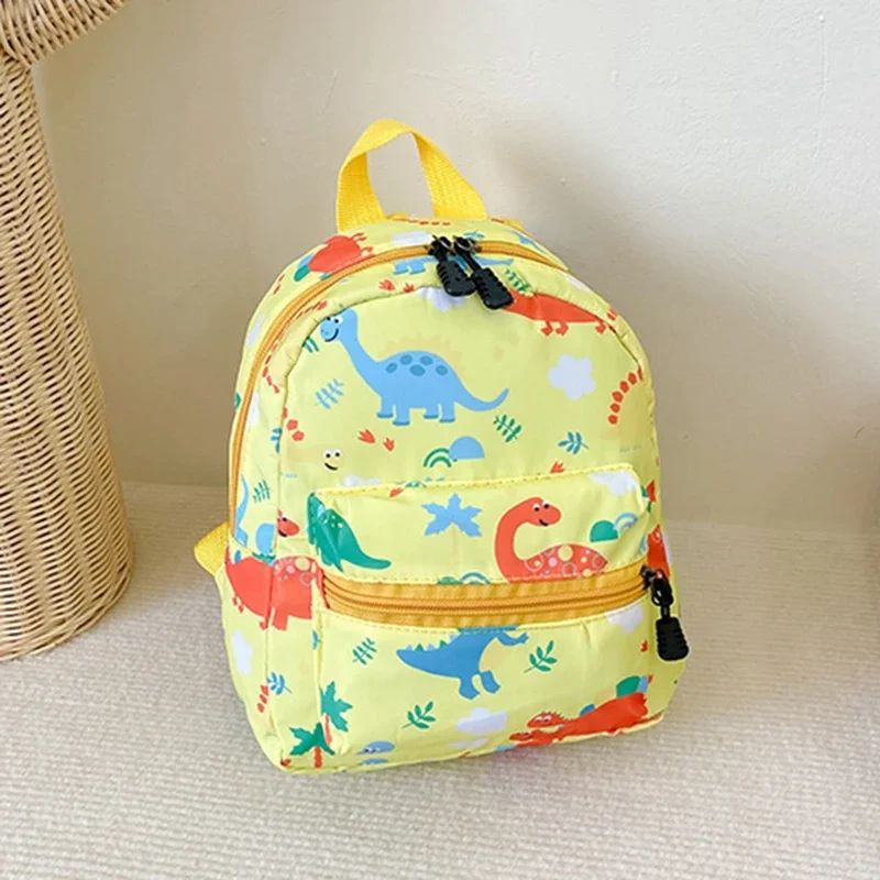 Mochila Infantil Desenho Animado Dinossauro Unicórnio Padrão Bebê Fofo Jardim de Infância Escolar À Prova D'Água Bolsas Infantis Meninos Meninas Mochilas