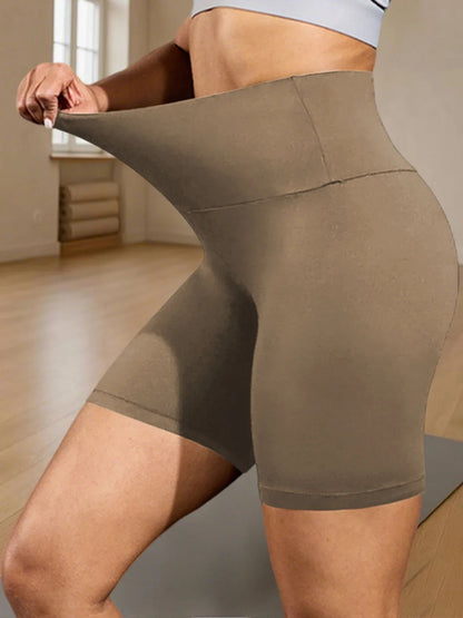 Women's High Waisted Biker Shorts Super Soft Tummy Control No See Through Workout Yoga Running Athletic Push Up Gym Fitness