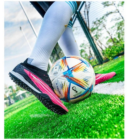 Society Cleats Men Soccer Shoes Professional Boys Football Boots Indoor Original Football Field Boots Sneakers Training Fast