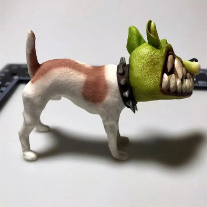 7cm The Mask Dog Action Figures Estátua Anime Figura The Mask Modelo Estatueta Decoração de Mesa Enfeites Presentes Infantis de Feriado Brinquedos