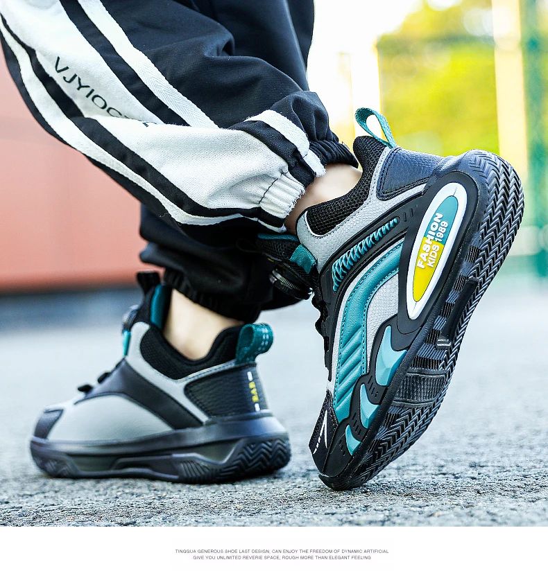 New Arrival Children Shoes Girls Boys Fashion Sneakers Comfortable Kids Sports Shoes Breathable Casual Leather Outdoor Shoe