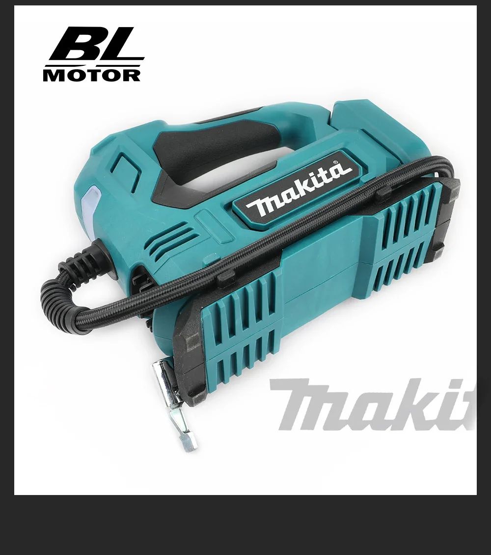 Inflador automático sem fio Makita DYS59 Bomba de ar elétrica Compressor de ar portátil para pneus de carro para bateria Makita 18V (sem bateria)