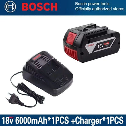 100% Original 18v 6Ah 5Ah 3Ah BOSCH Professional 18V 18650 Bateria 18V Li-ion Substituição para BAT609 BAT609G BAT618 BAT618G