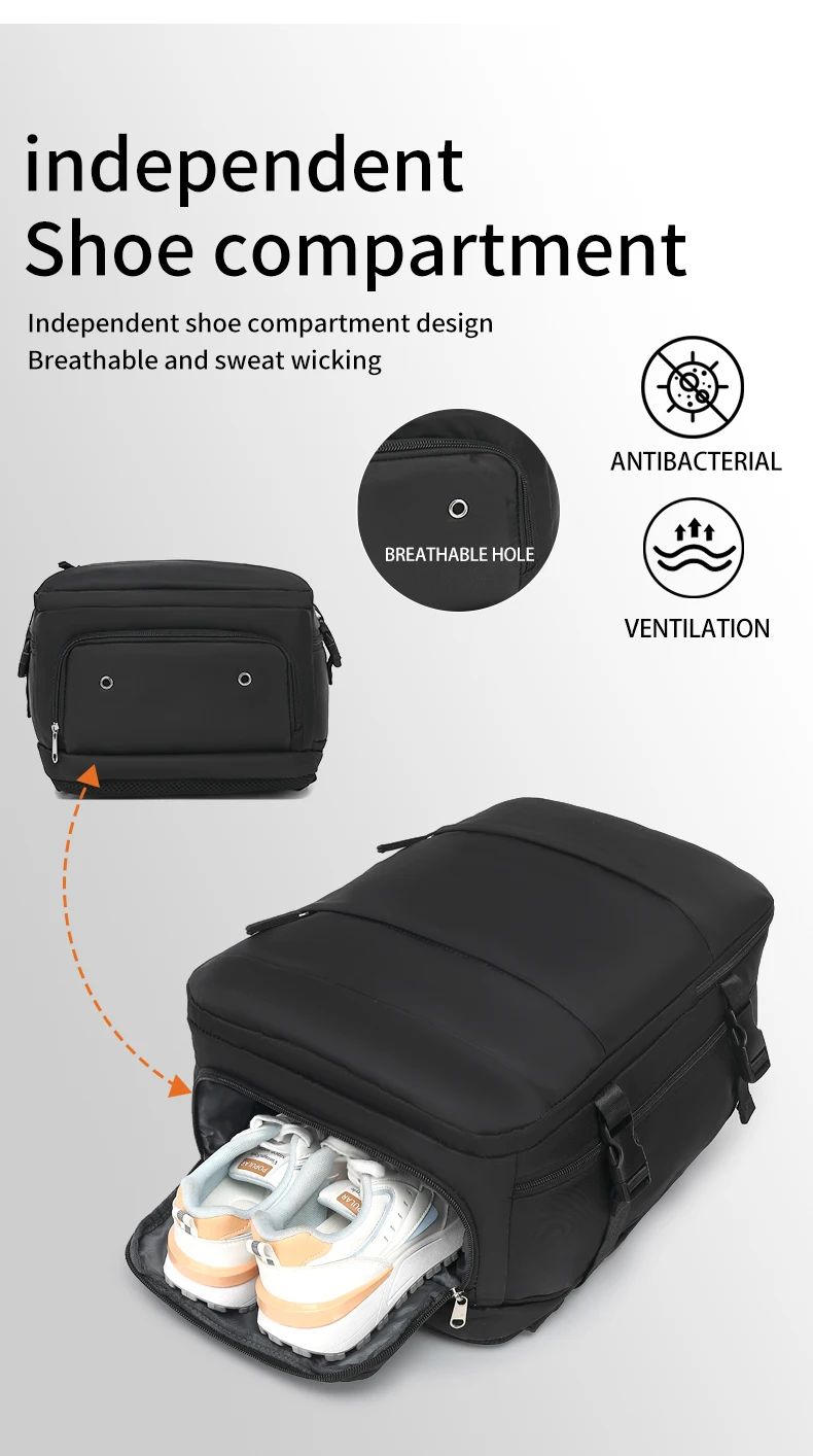 Mochila de Viagem Grande Mochila de Bordo Mochila de Caminhada Impermeável para Esportes ao Ar Livre Mochila Casual, Mochila Escolar