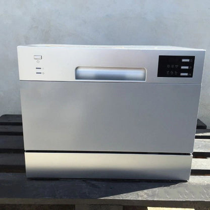 Portable Mini Countertop Dishwasher 6 Place Settings Compact Electric Dish Washing Machine for Home Apartment Dorm Kitchen