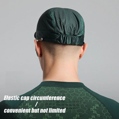 1Pcs Cycling Cap for Men and Women, Breathable Sweat Wicking Sun Hat, Under Helmet Cap for Bike Bicycle Riding Running Walking