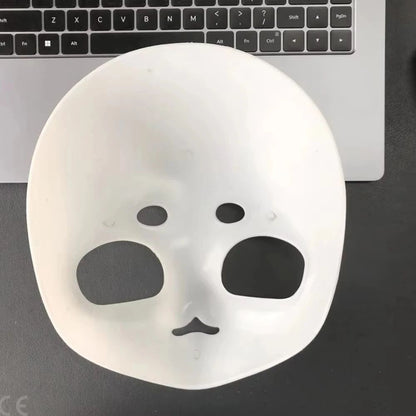 QQ Beast Head Skull Mask Cosplay Animal Kigurumi Base Skull Mask, Animal Cat Head for Cosplay Fursuit, Halloween Costume Prop An