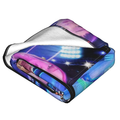 k-pop D-Demon Hunters Huntrix Saja Boys Blanket  Super Warm Comfortable Plush Throw Blanket Child Home Decor Flannel  Bed Cover