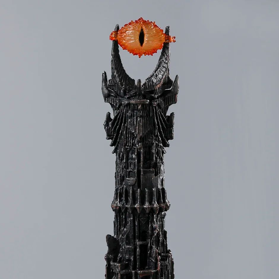 Barad-dûr Torre Olho de Sauron PVC Figura Modelo Boneco Brinquedo Colecionáveis Figuras