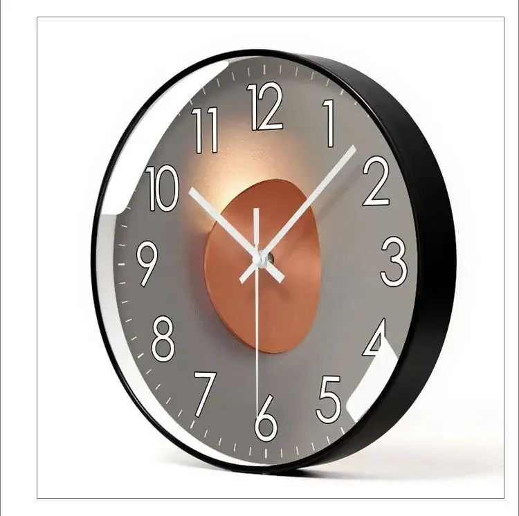 Mute Wall Clock Stereo Digital Scale Wall Clock Modern Minimalist Style Decorative Clock for bedroom study livingroom