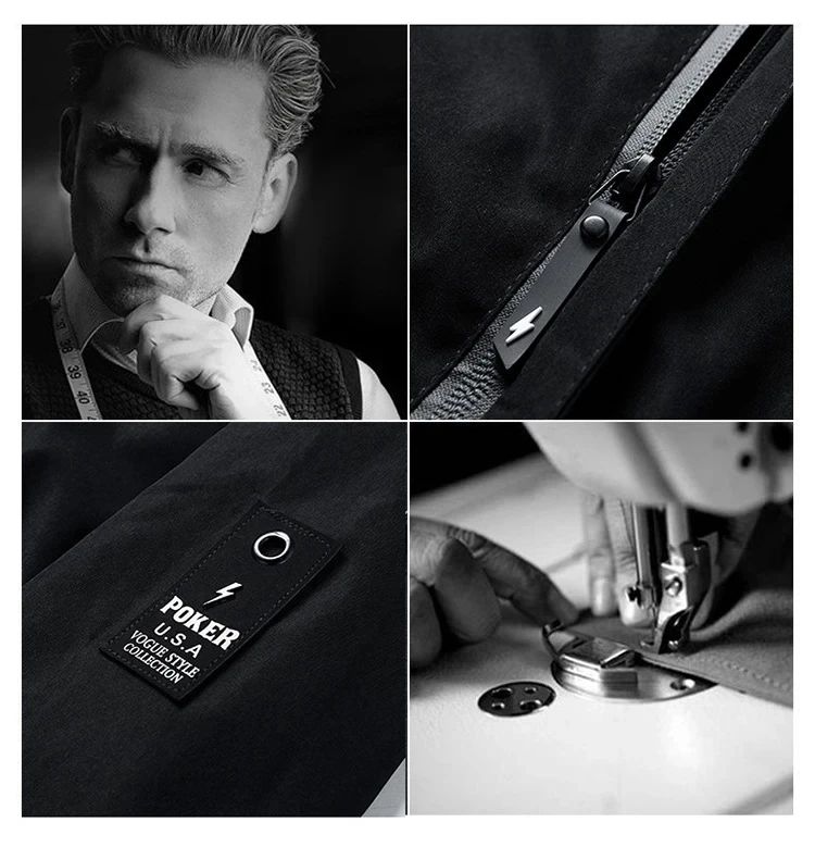 2025 Spring and Autumn men's outdoor sports coat top Windproof zipper jacket Casual quality hooded baseball jacket