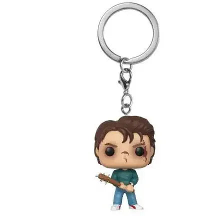 Funko Pop Chaveiro de Bolso Stranger Things Eleven Robin Barb Steve Dustin Chaveiro Brinquedo Modelo Presente para Adultos e Crianças