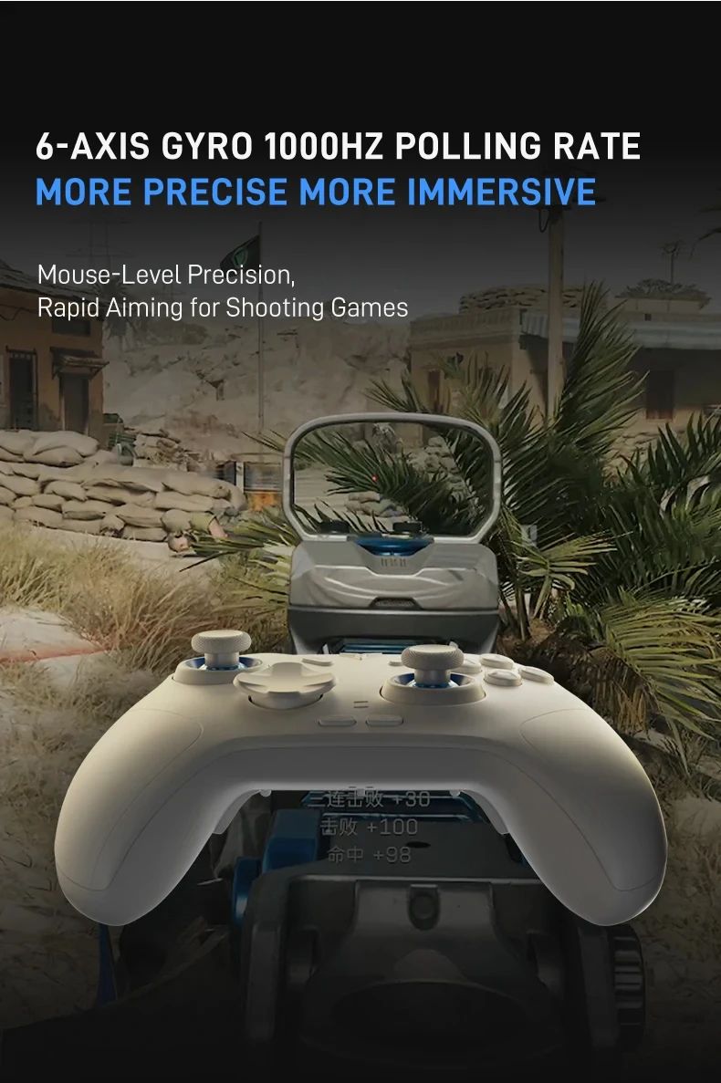 Direwolf 4 Series Arknights:Endfield Gamepad Perlica Joystick Force Adjustment Wireless Anime Game Controller for PC Switch