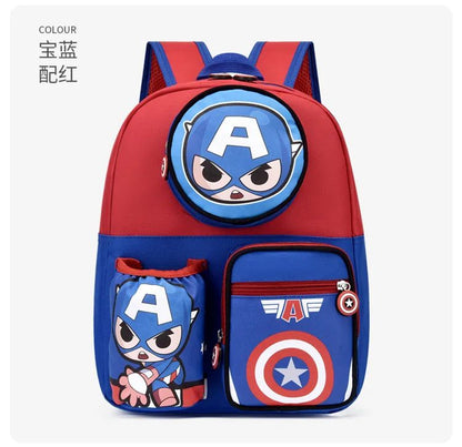Kindergarten boys and girls schoolbags 3-9 years old children schoolbags cartoon animation Princess Elsa backpack