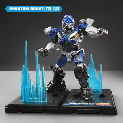 Boneco de Ação do Filme Transformation Op Comandante Bumblebee Mirage Scourge Montagem com Luz