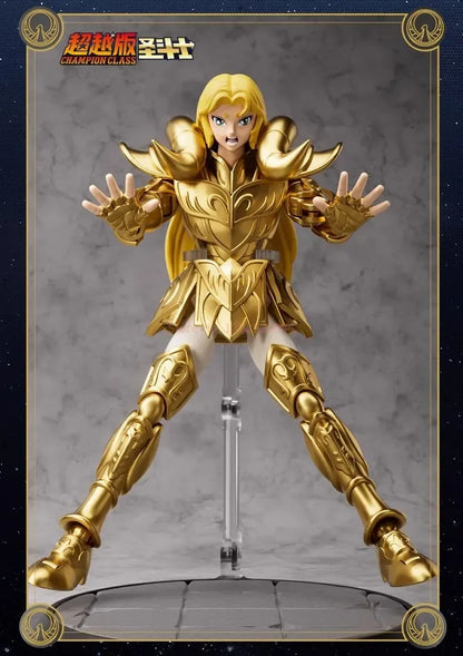 Kit de Bonecos Articulados Saint Seiya Blk Blokees Originais - Touro Pégaso Sagitário Brinquedos de Anime Colecionáveis Montados Presente de Aniversário