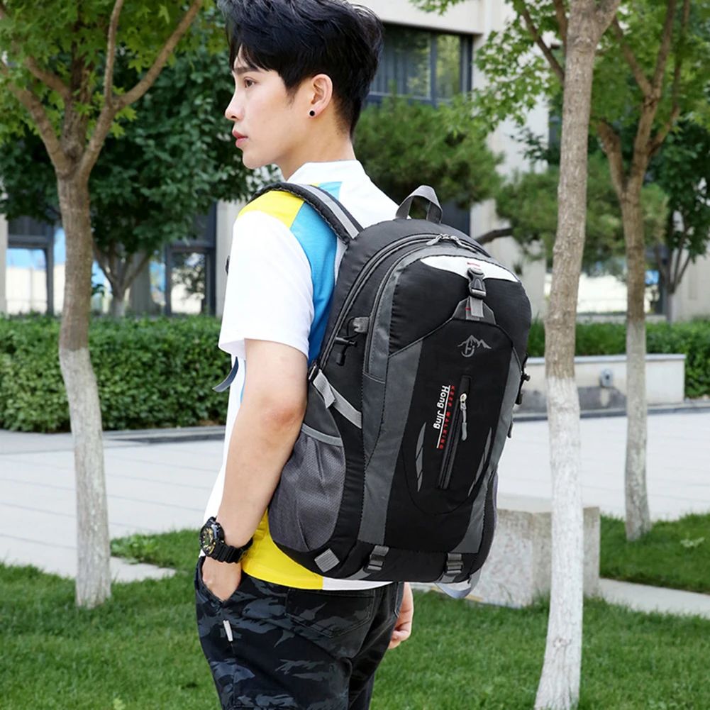 Mochila Esportiva Masculina Feminina Mochila de Viagem ao Ar Livre Impermeável Mochila de Motocicleta Mochila Leve para Trekking Pesca Bolsa de Viagem