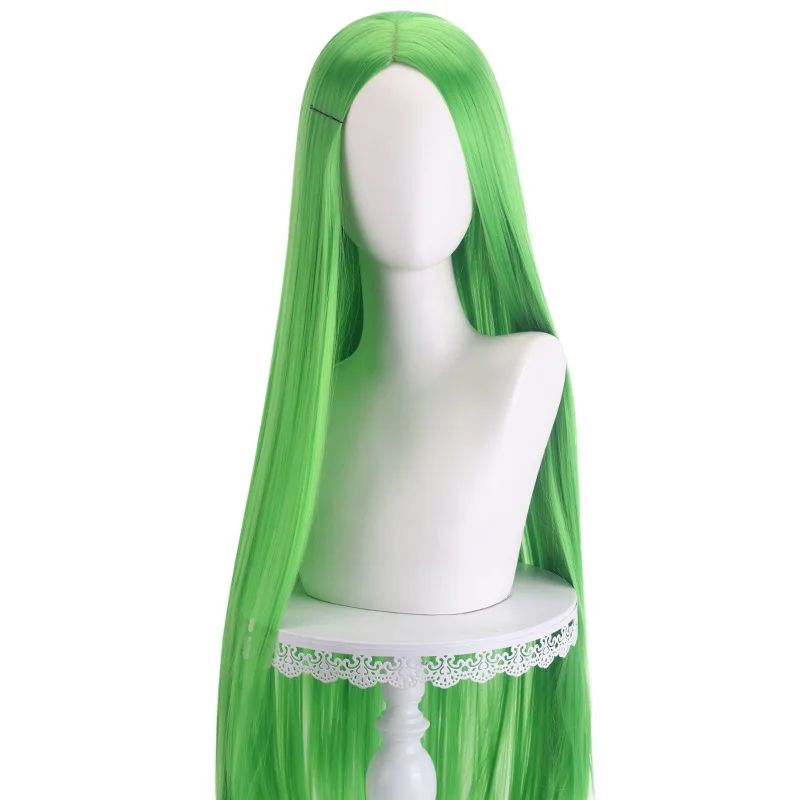 40 Polegadas 24 Estilos Peruca Cosplay Longa Lisa Divisão Central Loiro Rosa Vermelho Roxo Perucas de Cabelo Sintético Resistentes ao Calor