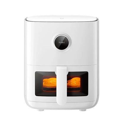 Fritadeira de Ar Inteligente XIAOMI MIJIA Pro 4L Forno Quente Visor Janela APP Temporizador Tela OLED Sem Óleo Fritadeira de Ar Quente 360°