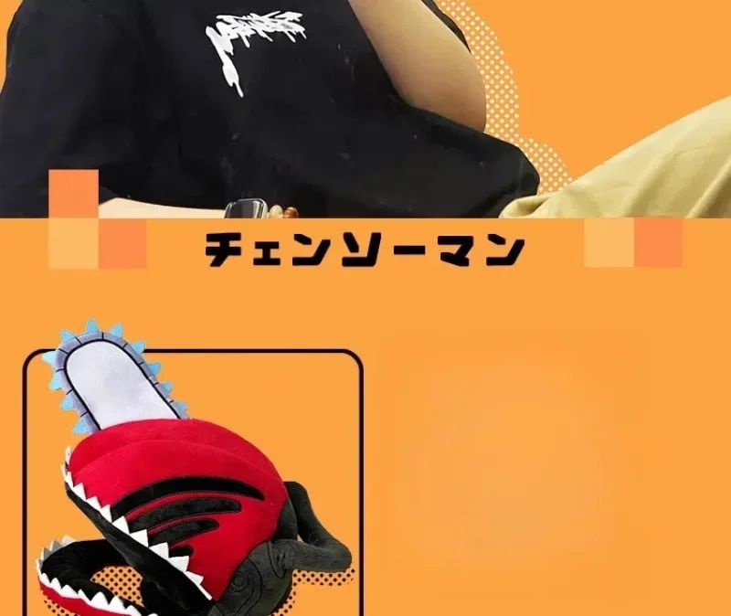 Anime Chainsaw Man Mask Headgear Denji Cosplay Accessories Pochita Caps Half Face Mask Masquerade Halloween Party Custom Prop